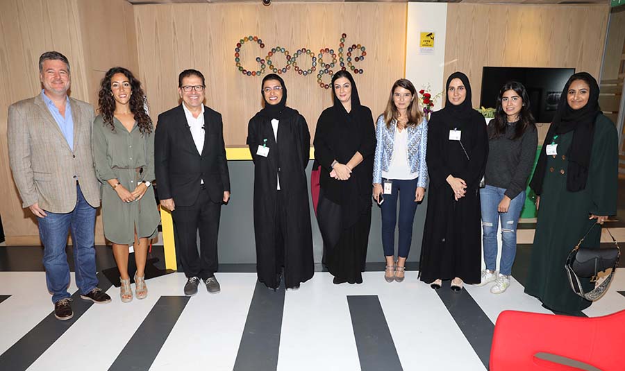 Noura Al Kaabi visits Google’s Regional Headquarters