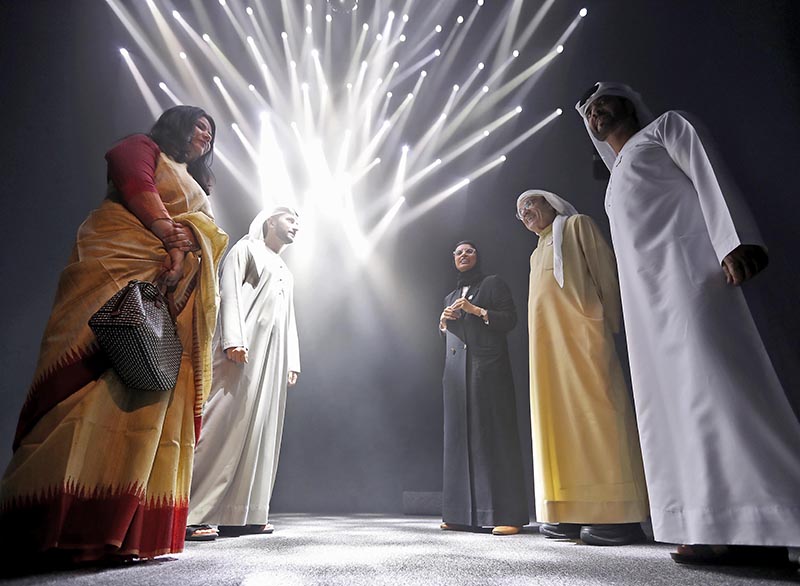 Zayed-Gandhi Digital Exhibition in Manarat Al Saadiyat