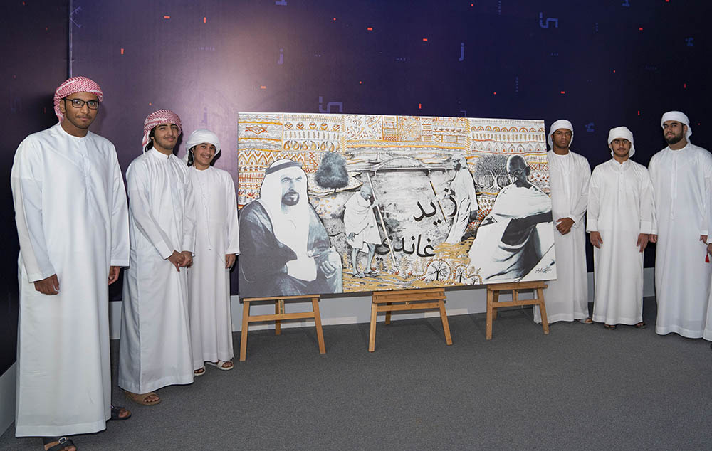 Students enjoy Zayed-Gandhi Digital Museum in Abu Dhabi