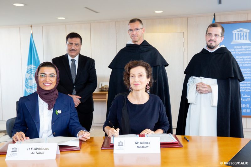 The United Arab Emirates and UNESCO renew partnership to restore two historic churches in Mosul, Iraq