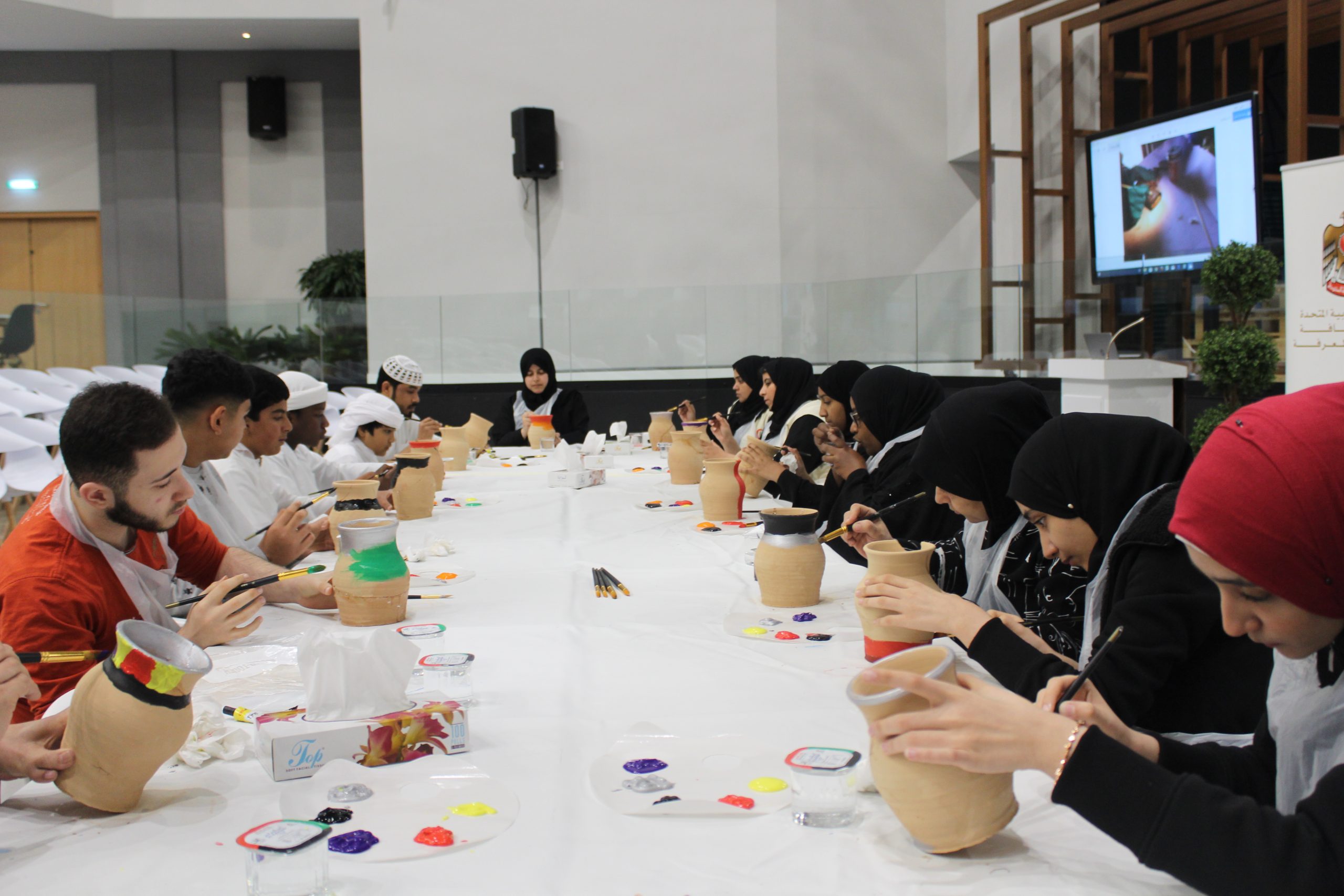 Antiquities restoration workshop