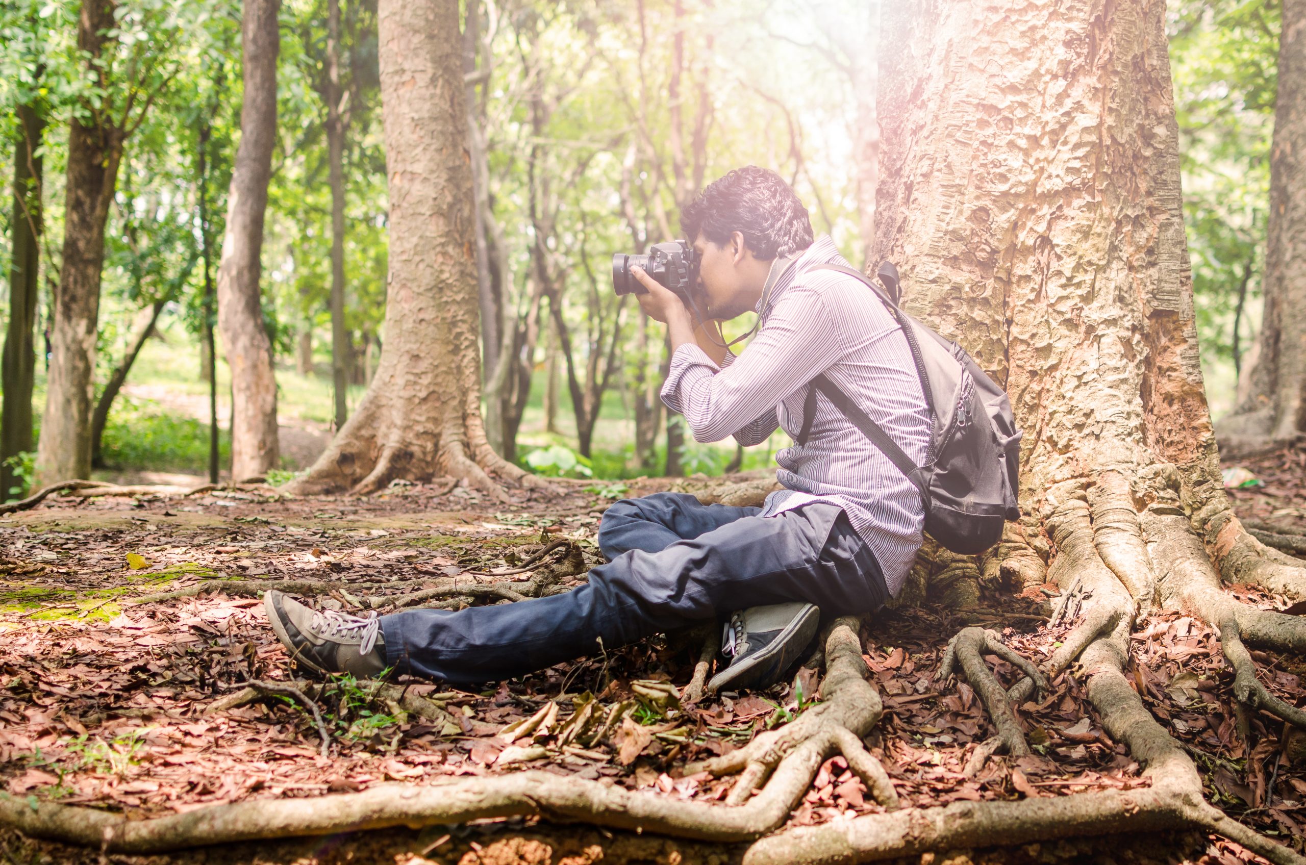 With nature