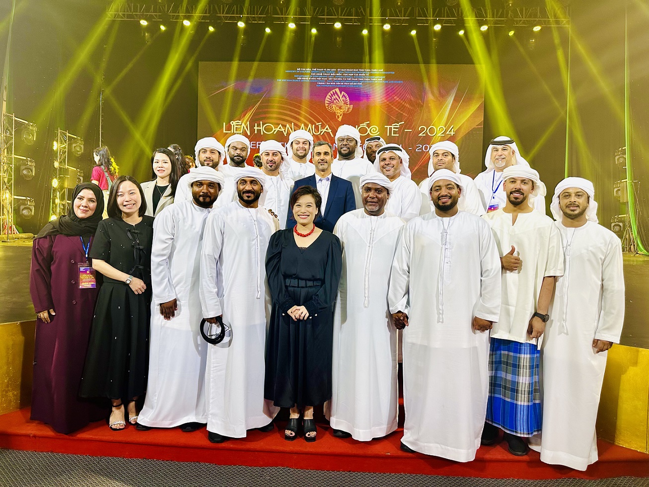 The UAE wins the silver medal at the International Dance Festival 2024 in Vietnam