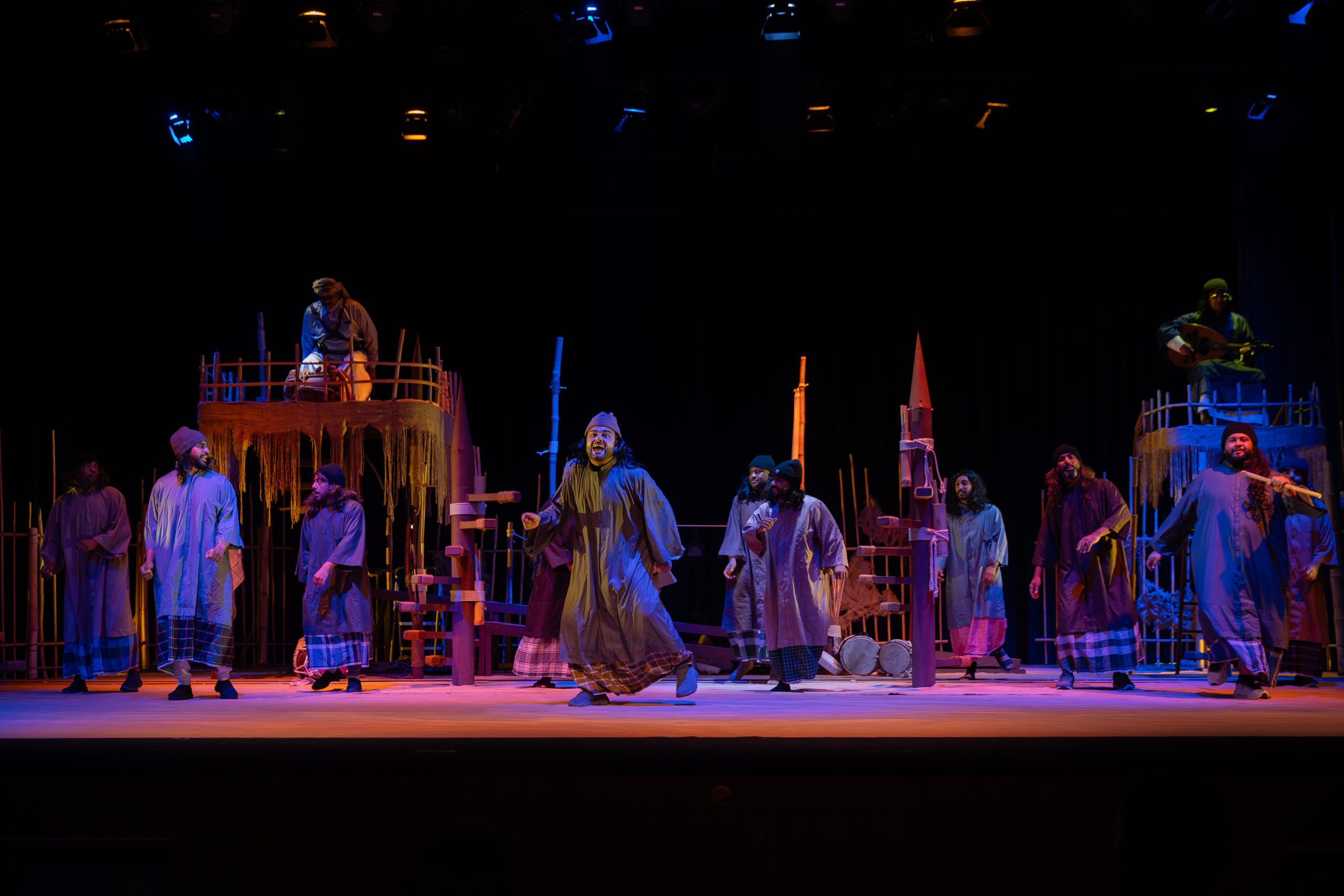 Ministry of Culture Participates in the 14th Edition of the Gulf Theatre Festival in Riyadh